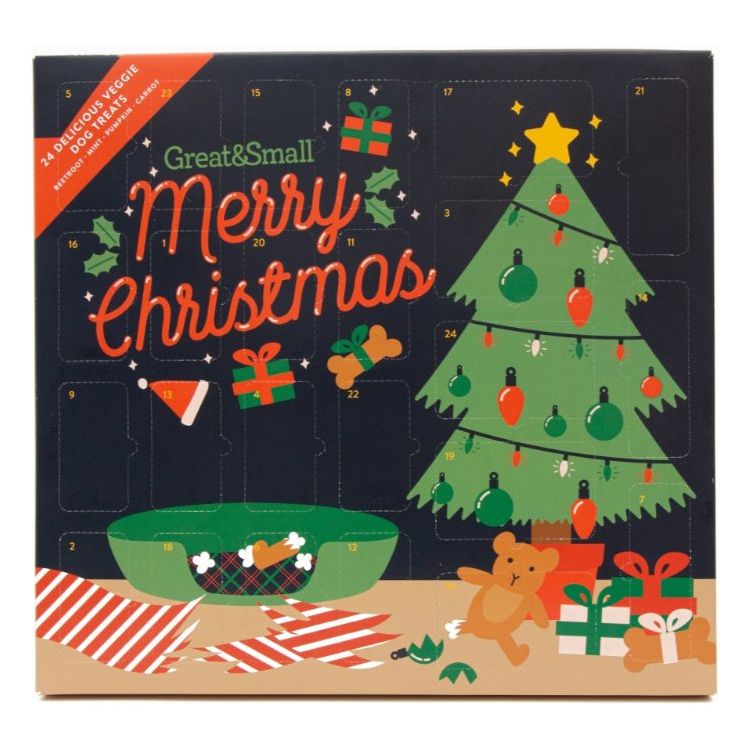 Great & Small Vegetable Chew Dog Christmas Advent Calendar 