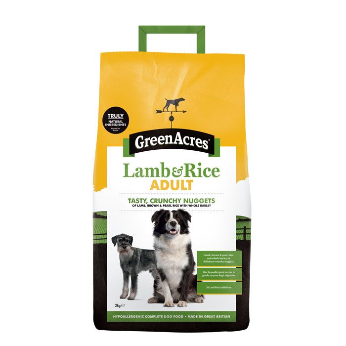 GreenAcres Adult Lamb & Rice Dog Food - Walkies