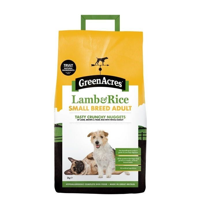 GreenAcres Small Breed Adult Lamb & Rice Dog Food - Walkies