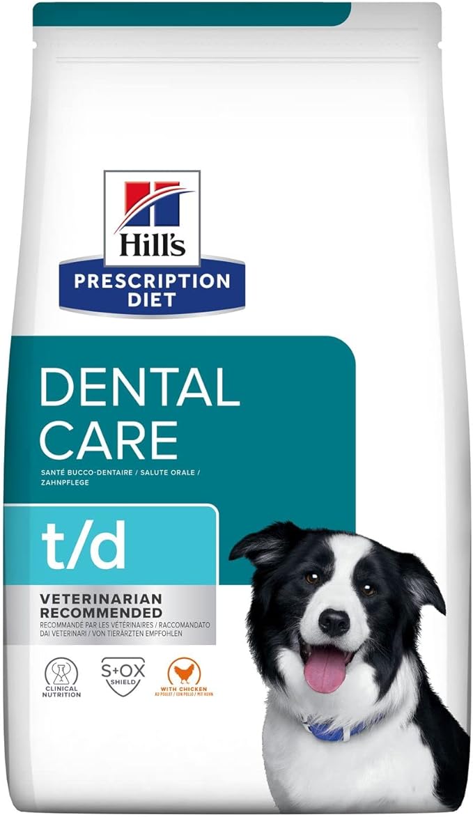 Hills T/D Dental Medium Dry Dog Food 4kg