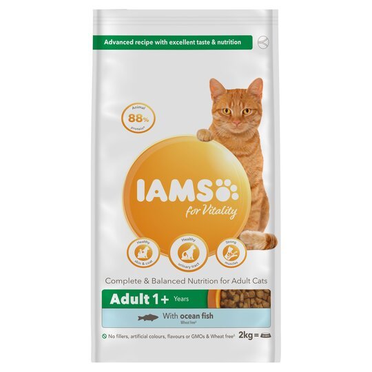 IAMS for Vitality Adult Cat Food -  Ocean Fish