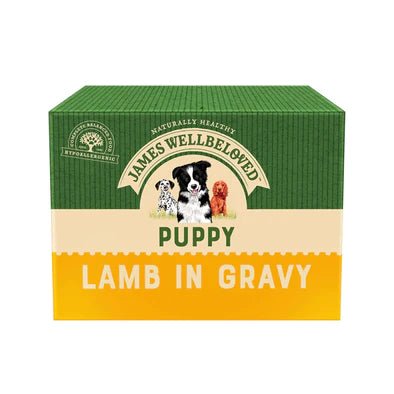 James Wellbeloved Puppy Lamb Pouch 150g