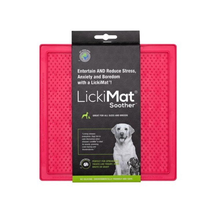 Lickimat Soother Dog Toy - Great distraction for FIREWORKS night