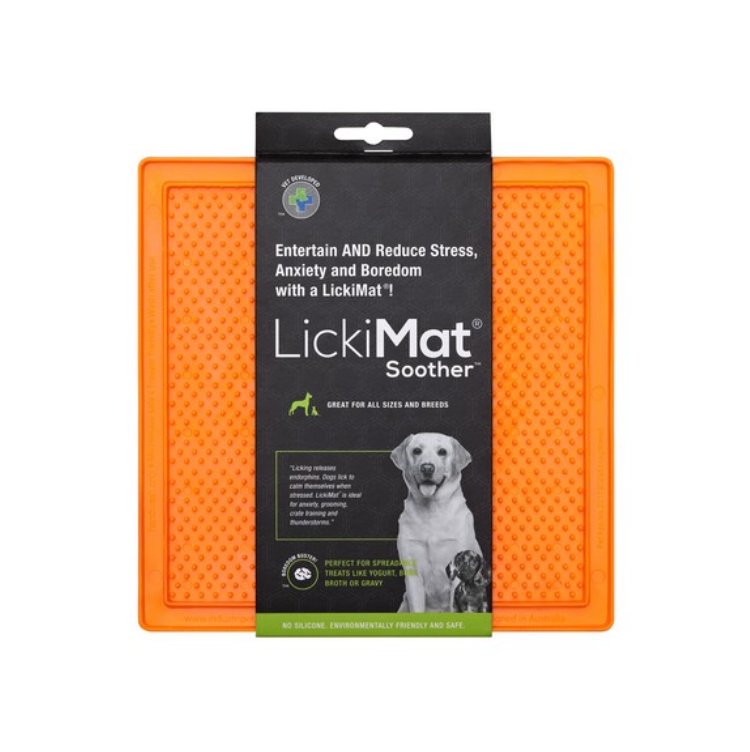 Lickimat Soother Dog Toy - Great distraction for FIREWORKS night