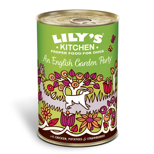 Lilys Kitchen An English Garden Party Dog Food Tin 400g