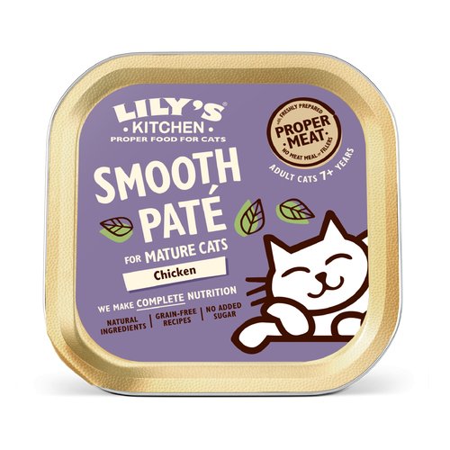 Lily's Kitchen Chicken Pate For Senior Cats