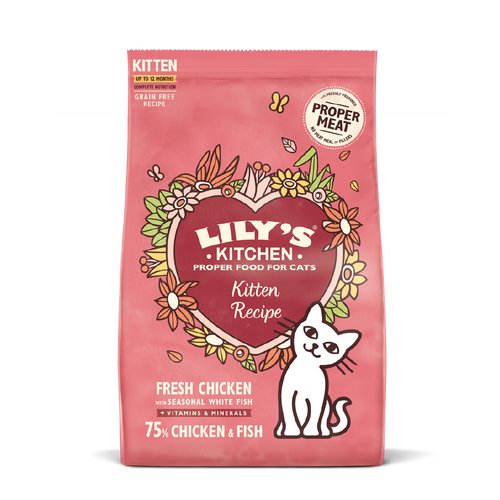 Lily's Kitchen Chicken & White Fish Kitten Dry Food