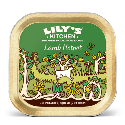 Lilys Kitchen Lamb Hotpot Dog Food Tray 150g