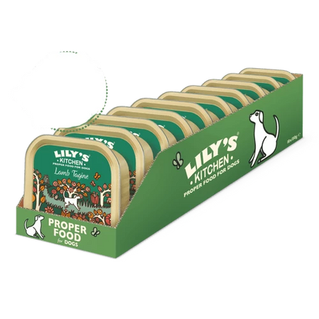 Lilys Kitchen Lamb Tagine Dog Trays 10 pack