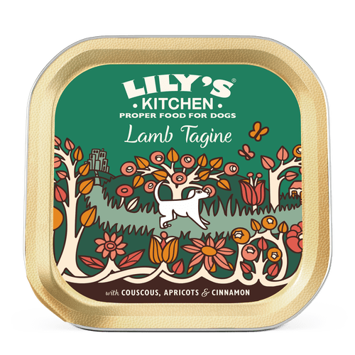 Lilys Kitchen Lamb Tagine Dog Food Tray 150g