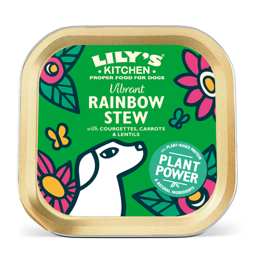 Lilys Kitchen Rainbow Stew Dog Food Tray 150g