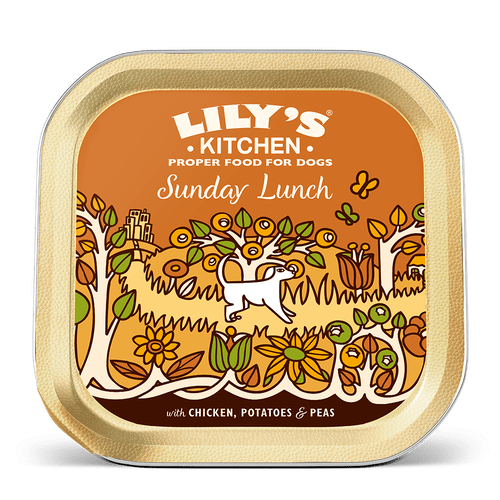 Lilys Kitchen Sunday Lunch Dog Food Tray 150g