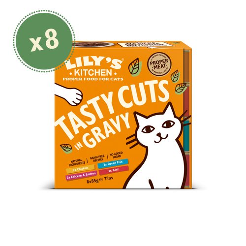 Lily's Kitchen Tasty Cuts Mixed Multipack Wet Food For Cats