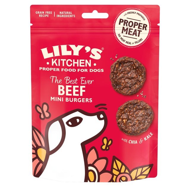 Lilys Kitchen The Best Ever Beef Mini Burgers 70g