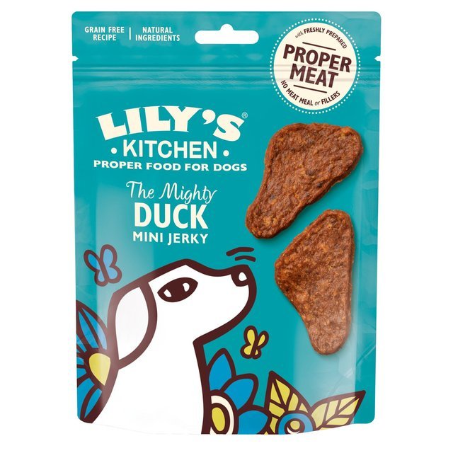 Lilys Kitchen The Mighty Duck Mini Jerky 70g