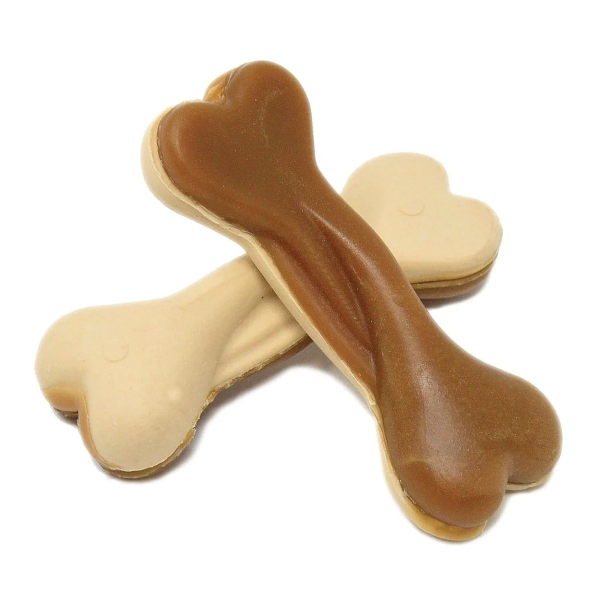 MaksPatch Peanut Butter Dual Sided Bone Dog Treats - Walkies Pet Shop