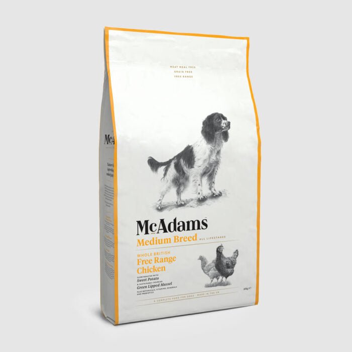 Mcadams British Free Range Chicken For Medium Breed Dogs