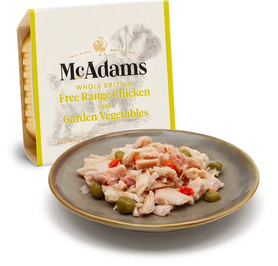 Mcadams Free Range Chicken & Vegetables Wet Dog Food - Walkies