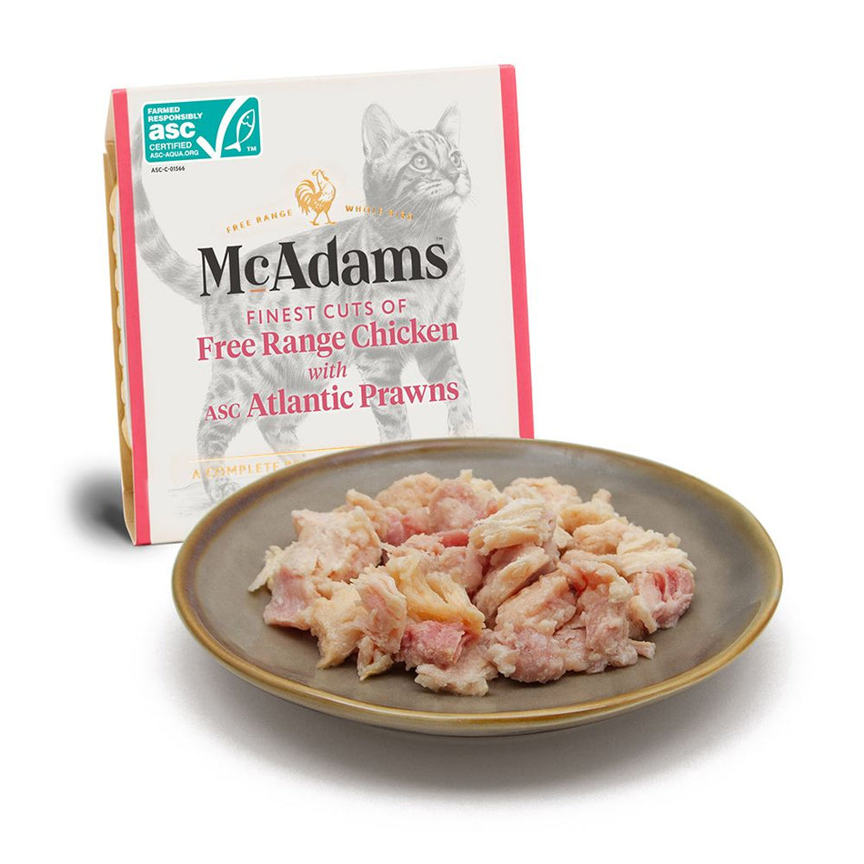 Mcadams Whole Free Range Chicken & Atlantic Prawns Cat Food