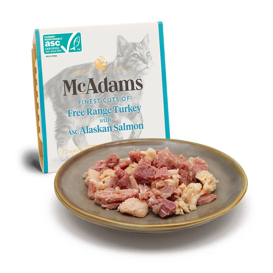 Mcadams Whole Free Range Turkey & Alaskan Salmon Cat Food