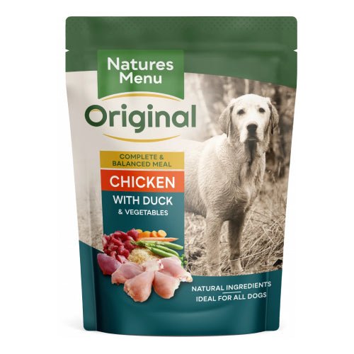Natures Menu Chicken with Duck Dog Pouch 300g