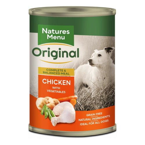 Natures Menu Chicken With Veg Dog Cans 400g