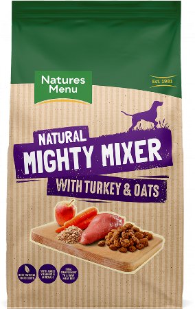 Natures Menu Mighty Mixer Turkey & Oats 2kg