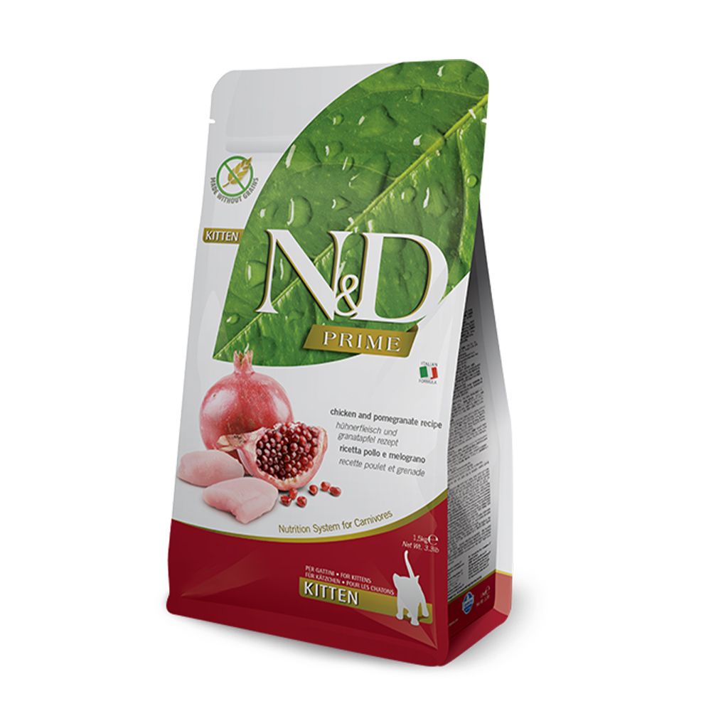 N&D Chicken & Pomegranate Dry Kitten/Cat Food