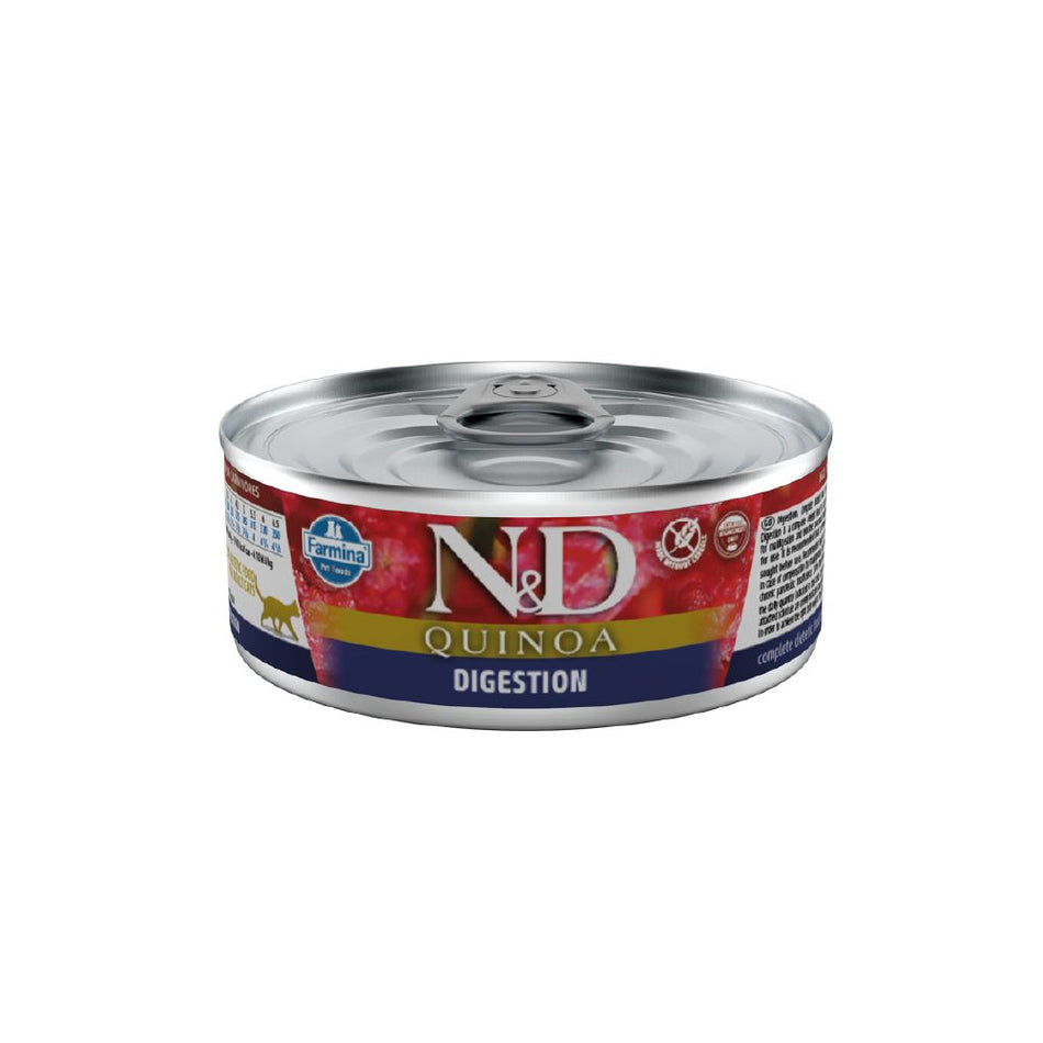 N&D Quinoa Digestion Wet Cat Food x12