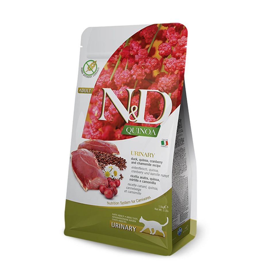 N&D Quinoa Urinary Duck & Cranberry Dry Cat Food