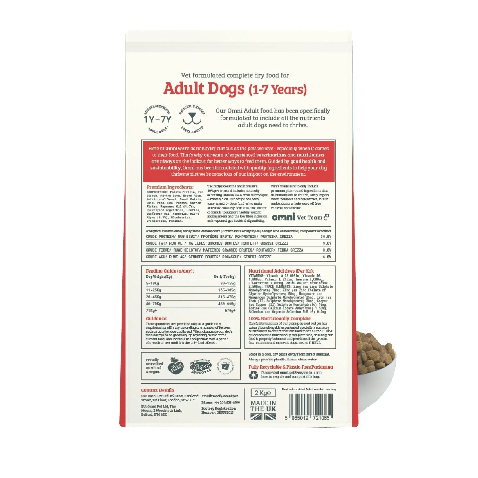 Omni Plant-based Adult Dry Dog Food