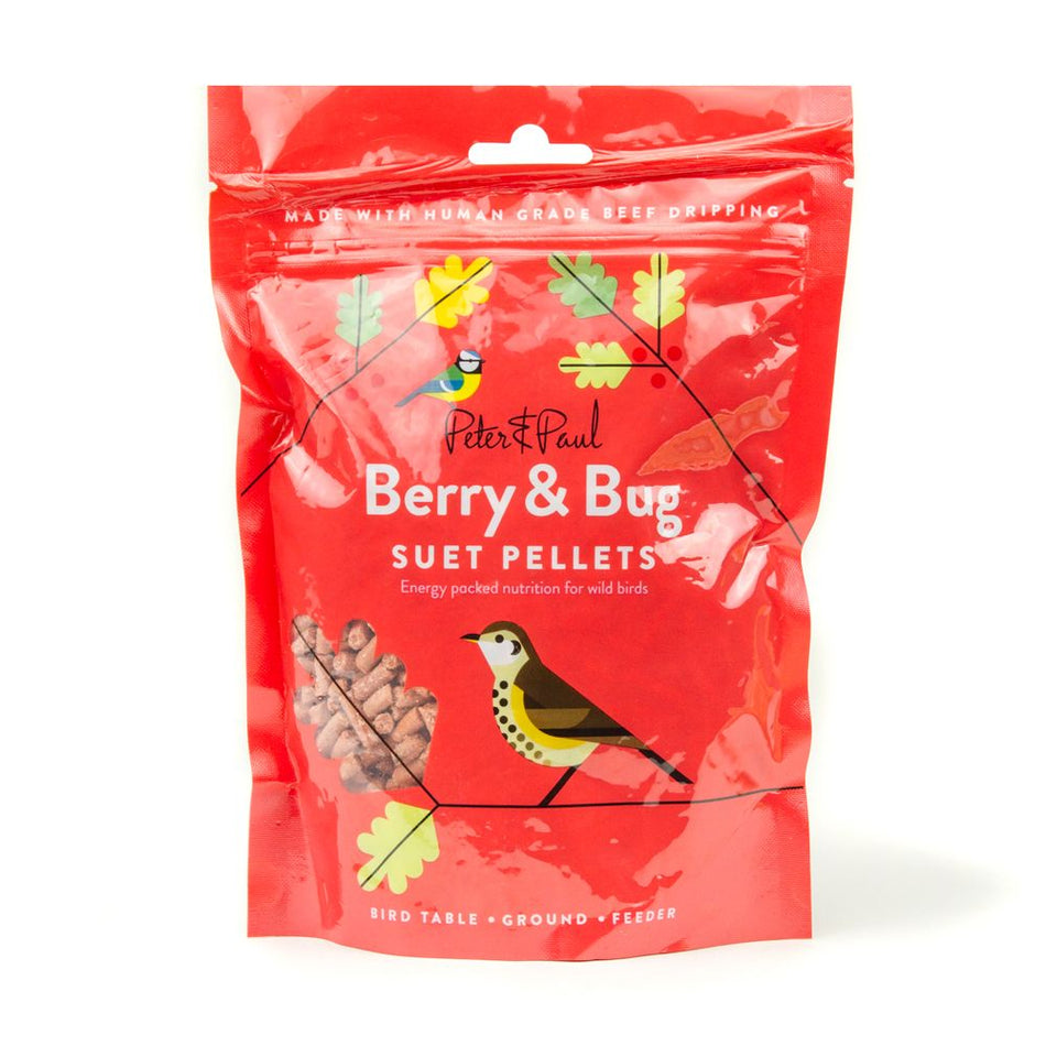 Peter&Paul Berry & Bug Suet Pellet Bird Food - Walkies Pet Shop