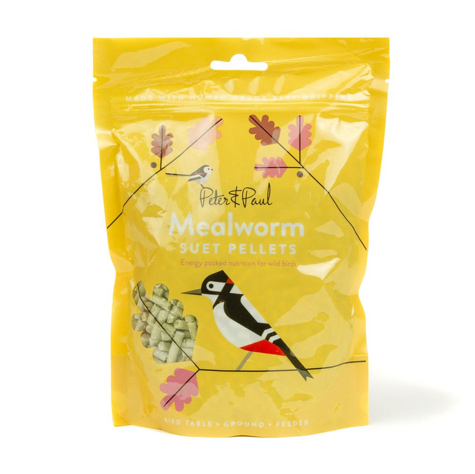 Peter&Paul Mealworms Suet Pellet Bird Food - Walkies Pet Shop