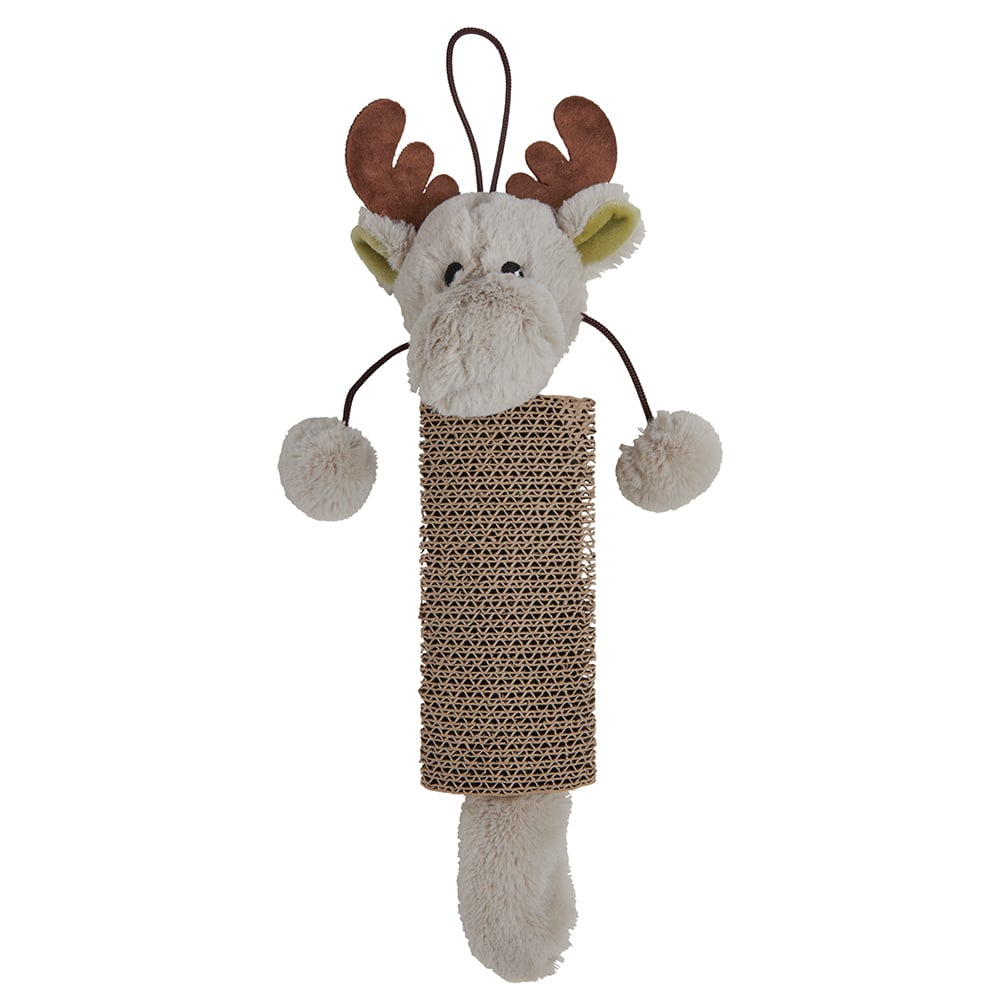 Reindeer Cardboard Cat Scratcher A Coombs Pet Centre