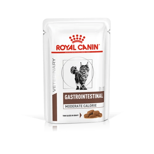 Royal Canin Gastrointestinal Moderate Calorie in Gravy Cat Pouches