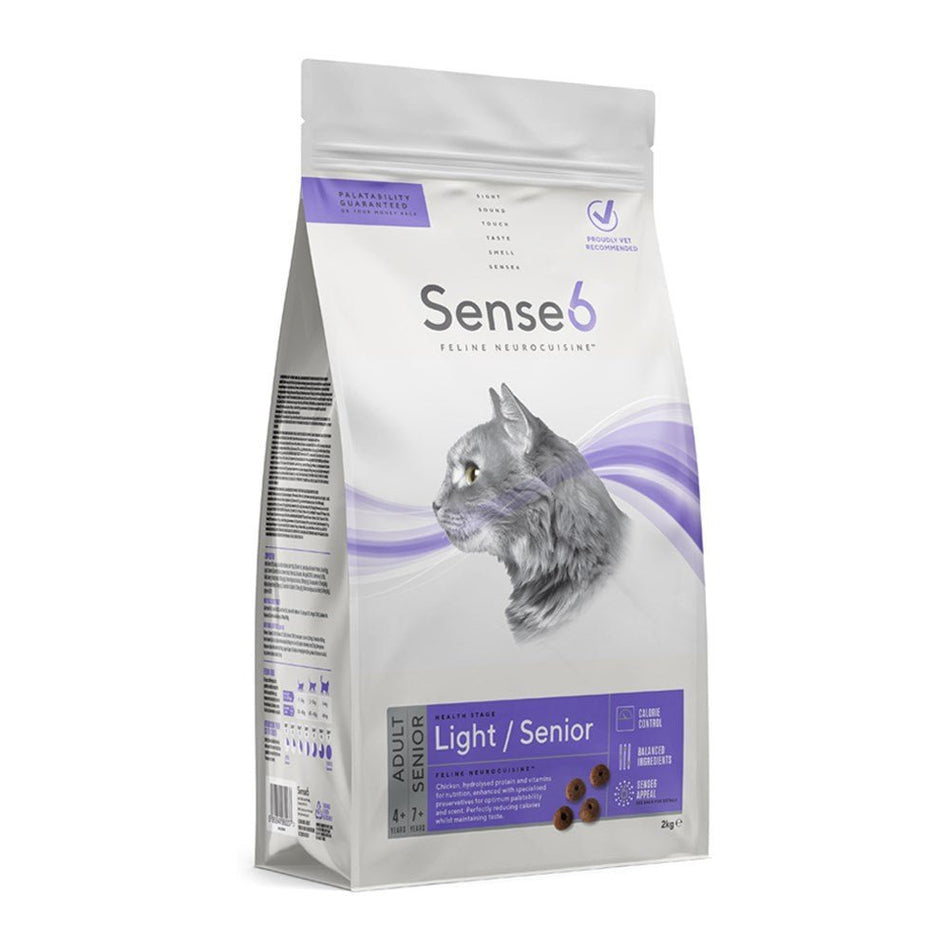 Sense6 Senior Light Cat Adult - Walkies Pet Shop