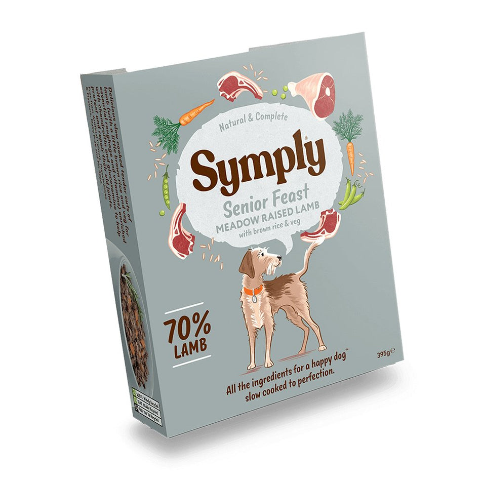 Symply Senior Feast Wet Dog Food 395g