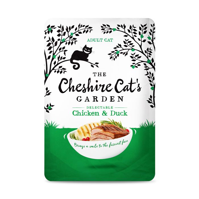 The Cheshire Cat's Garden Chicken & Duck Wet Cat Food - Walkies Pet Shop