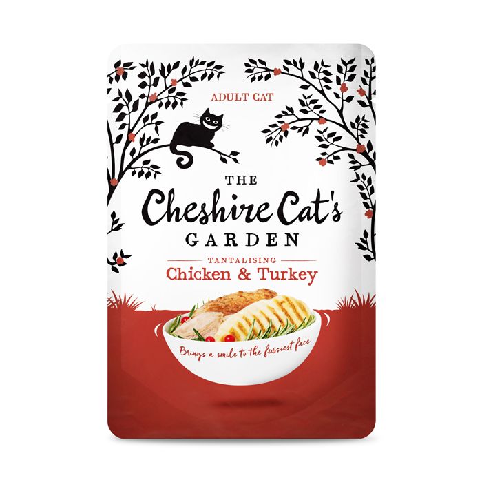 The Cheshire Cat's Garden Chicken & Turkey Wet Cat Food - Walkies Pet Shop