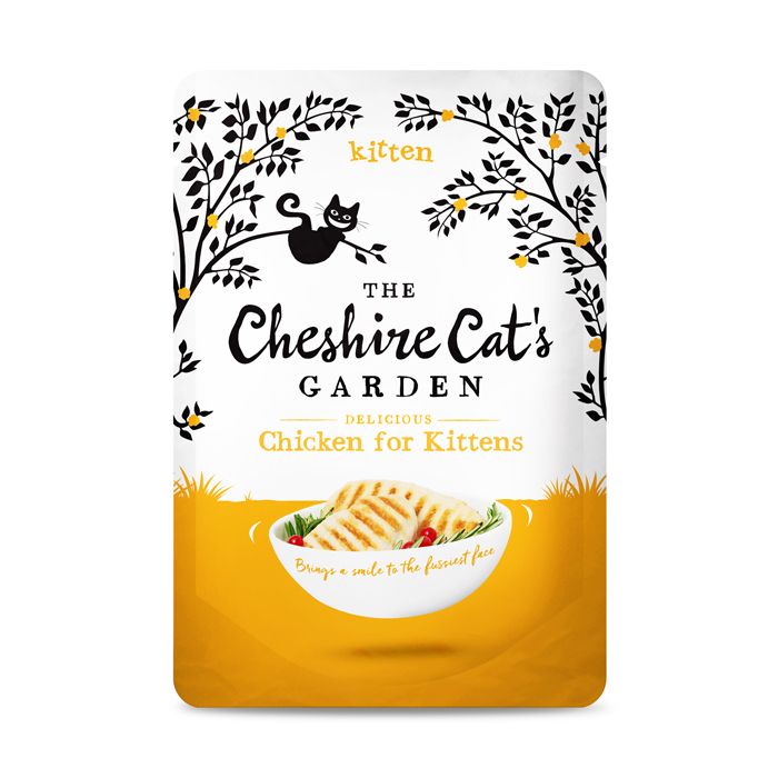 The Cheshire Cat's Garden Kitten Chicken Wet Cat Food - Walkies Pet Shop