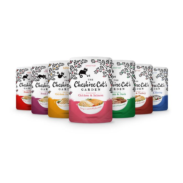The Cheshire Cat's Garden Multipack Wet Cat Food - Walkies Pet Shop