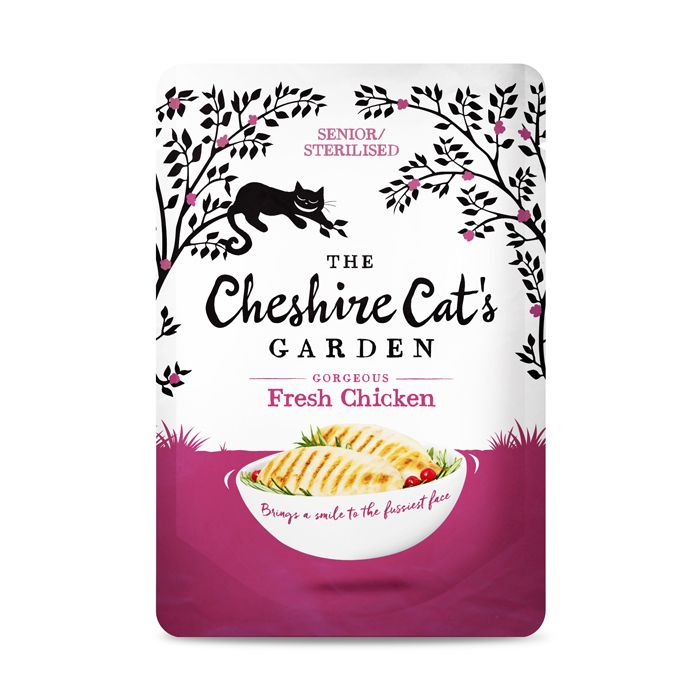 The Cheshire Cat's Garden Senior / Sterilised Wet Cat Food - Walkies Pet Shop