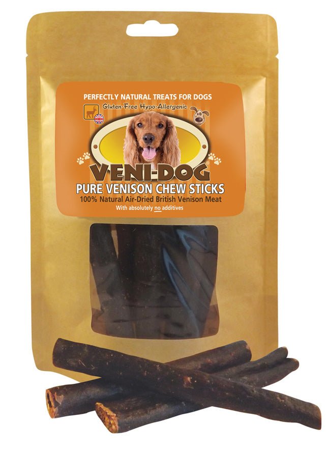 Veni-Dog Venison Chew Sticks 75g