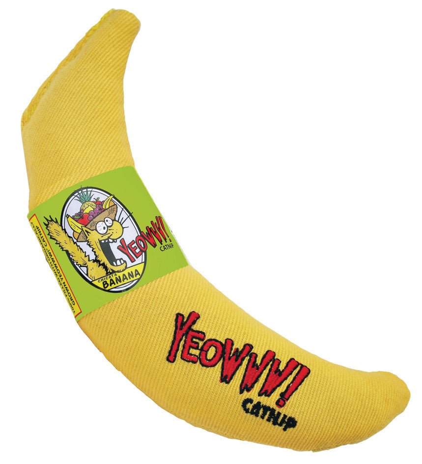 Yeowww Banana Cat Toy